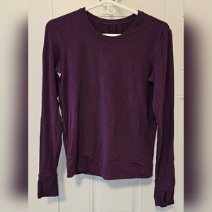 Lululemon long sleeve top medium purple
